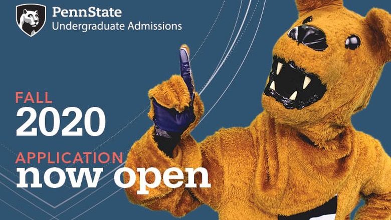 Penn State Fall 2020 Application Now Open