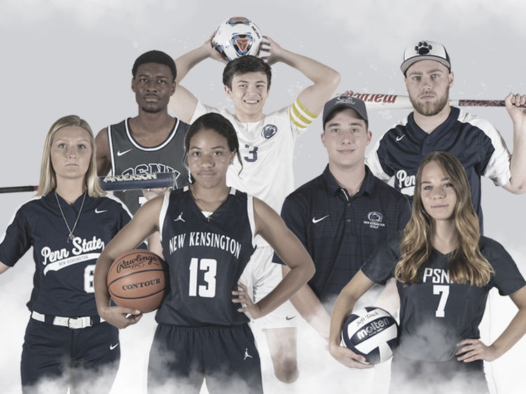 Collage of men's and women's student-athletes