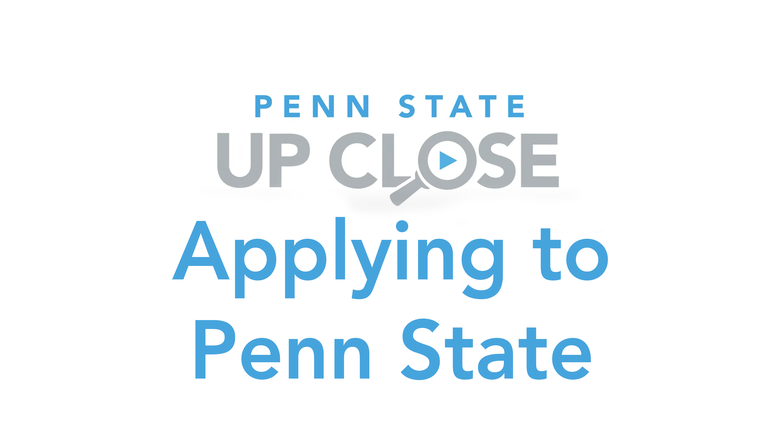 Applying to Penn State