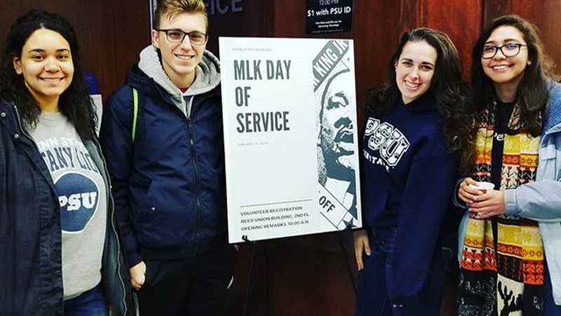 New Kensington students participate in MLK Jr. Day of Service