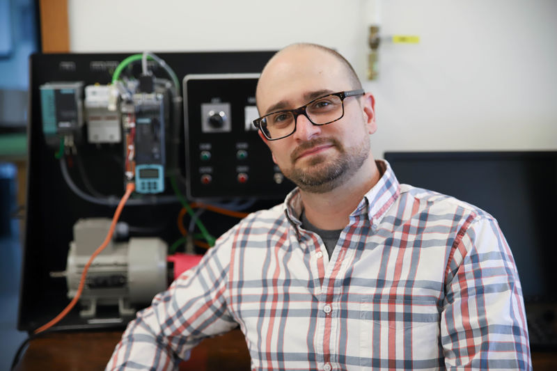 Joseph Cuiffi, assistant teaching professor and program coordinator of electro-mechanical engineering technology Joseph Cuiffi, assistant teaching professor and program coordinator of electro-mechanical engineering technology