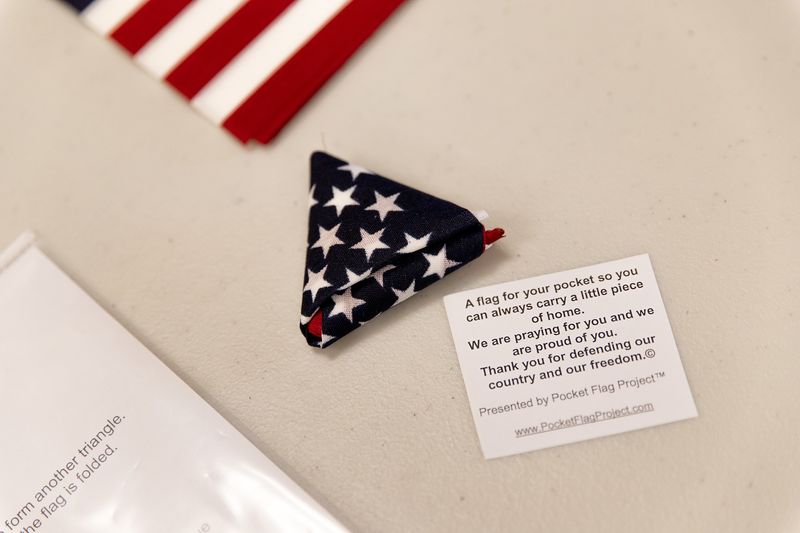Folded American flag Folded American Flag