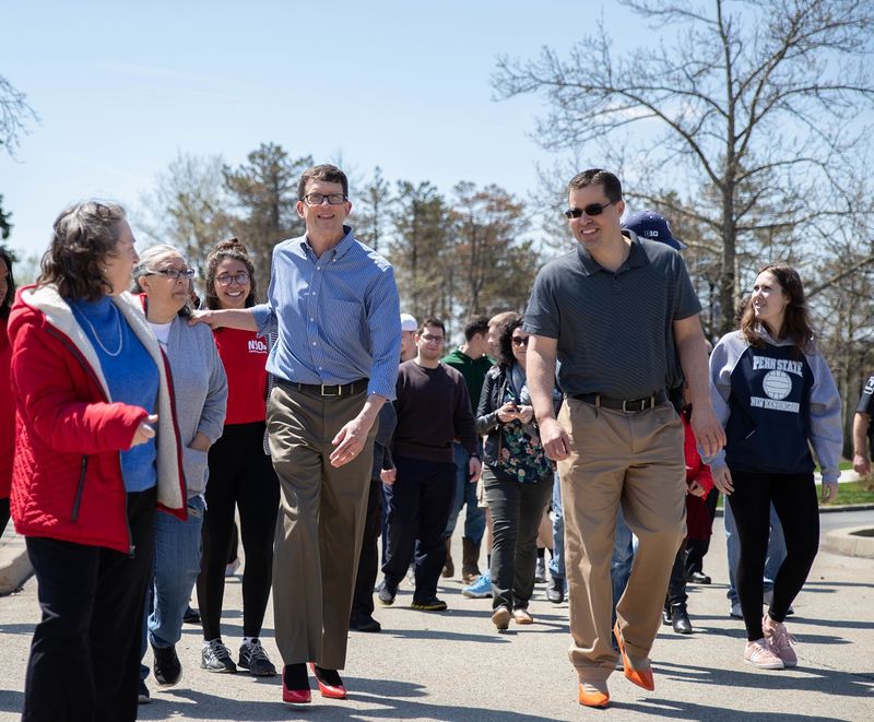 Group of people walking