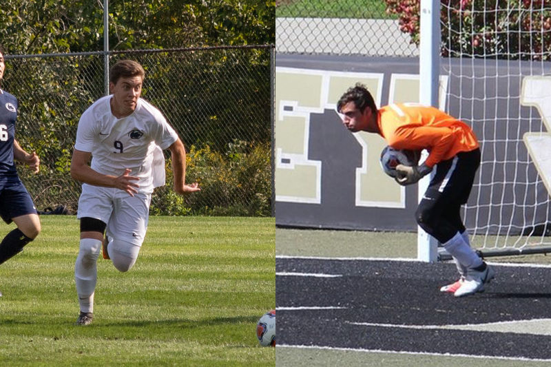 Two New Kensington soccer players on field Two New Kensington soccer players on field