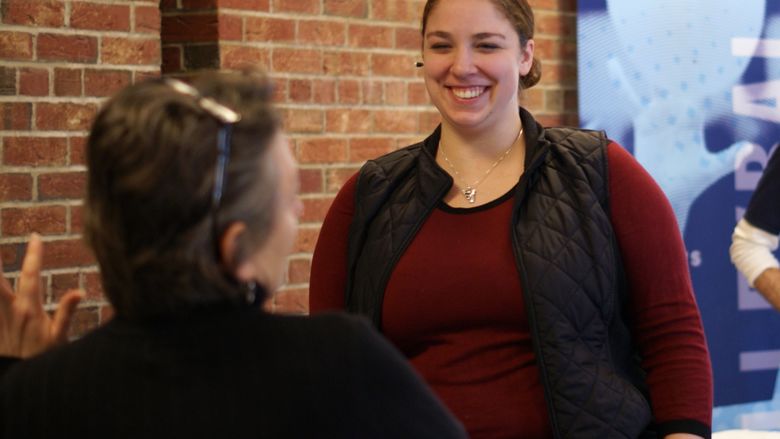 Students and staff speak at New Kensington's spring 2018 club rush
