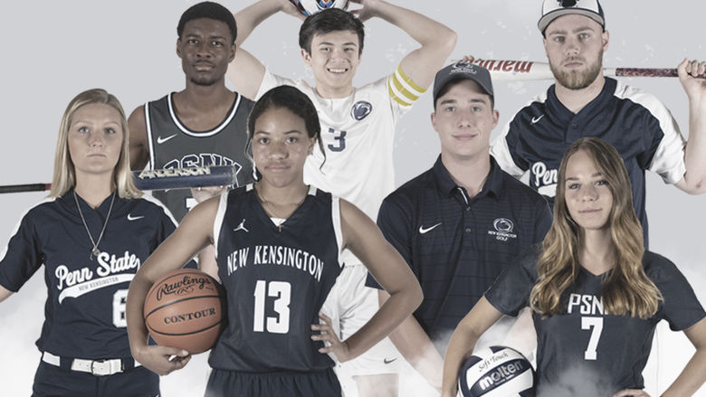 Collage of men's and women's student-athletes