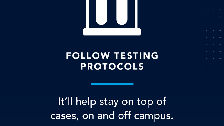 Follow Testing Protocols
