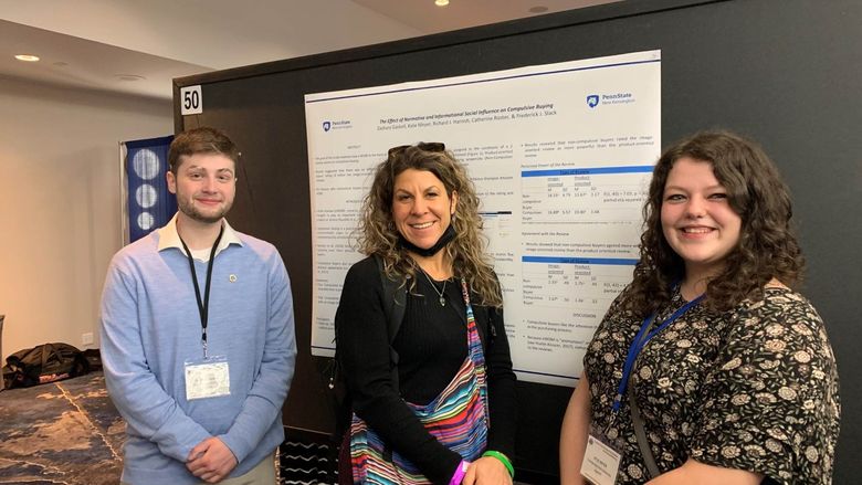 Students Present Research at the Annual Meeting of the Eastern Psychological Association