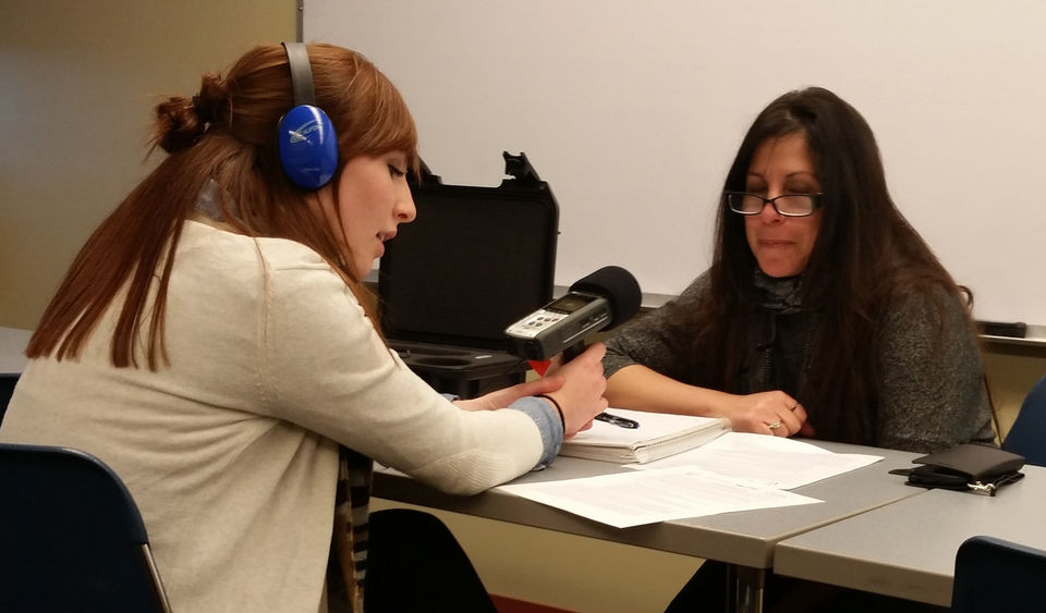 Students training for project Student project