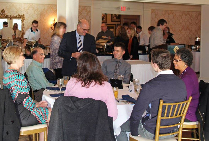 Chancellor at Scholarship Breakfast Scholarship breakfast