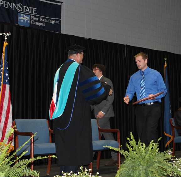 Chancellor presents award Awards ceremony