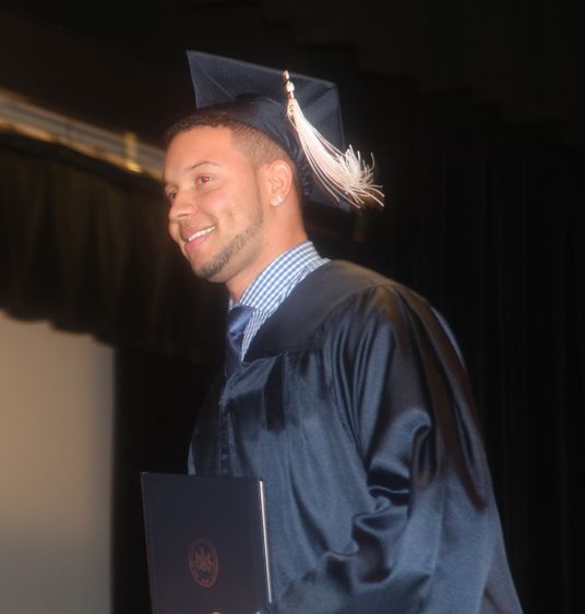 New graduate Ryan Long New graduate