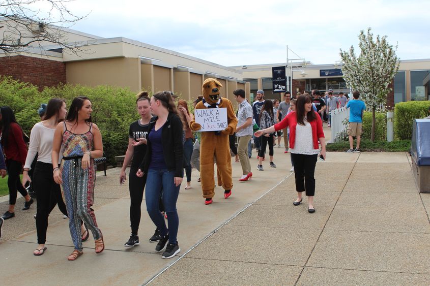 Student Walk a Mile