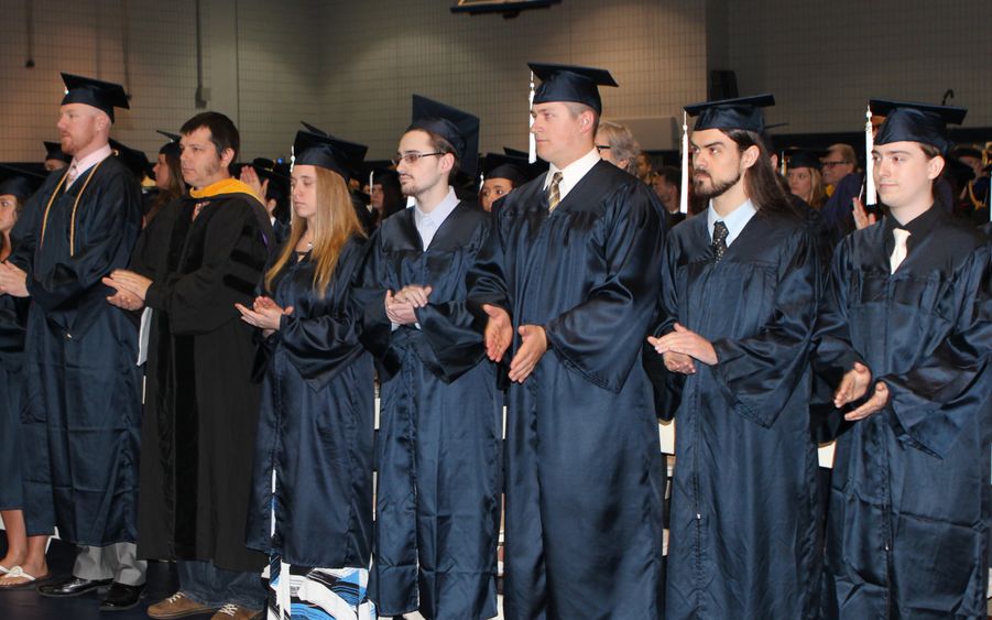 Commencement students Commencement