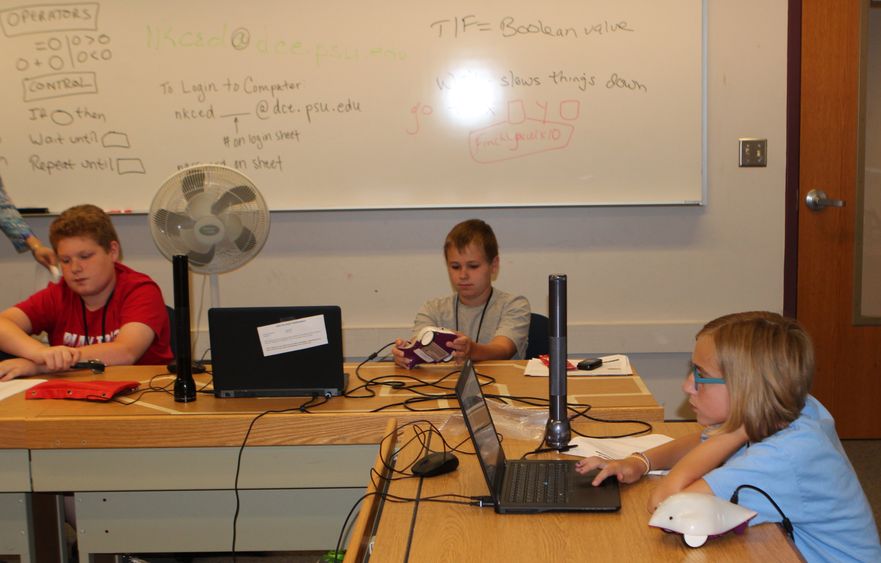 Kids in College programming Kids in College