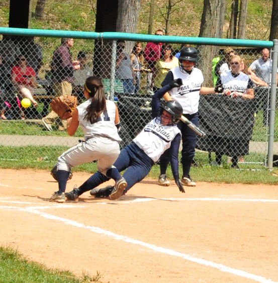 Player safe at home Slide home